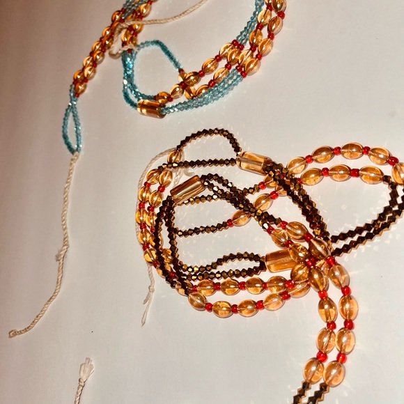 Waist beads from Mali. Body jewelry - Picture 5 of 7